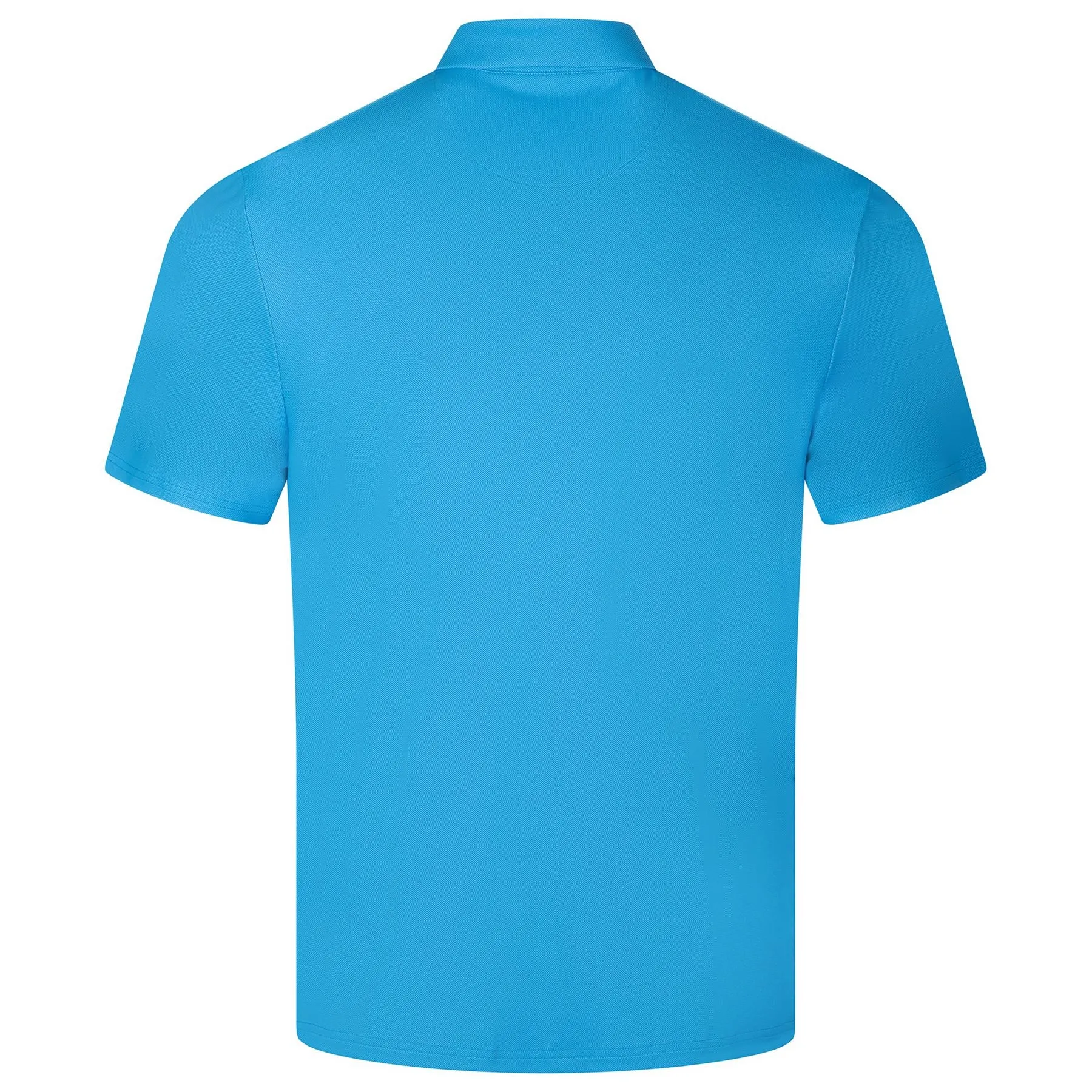 70's Oxford Block Golf Polo Mediterranian - AW23