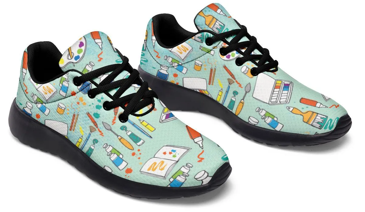 Artist Pattern Sneakers