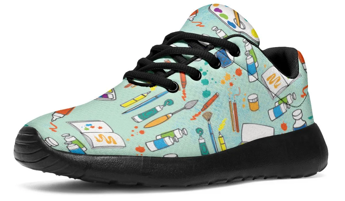 Artist Pattern Sneakers