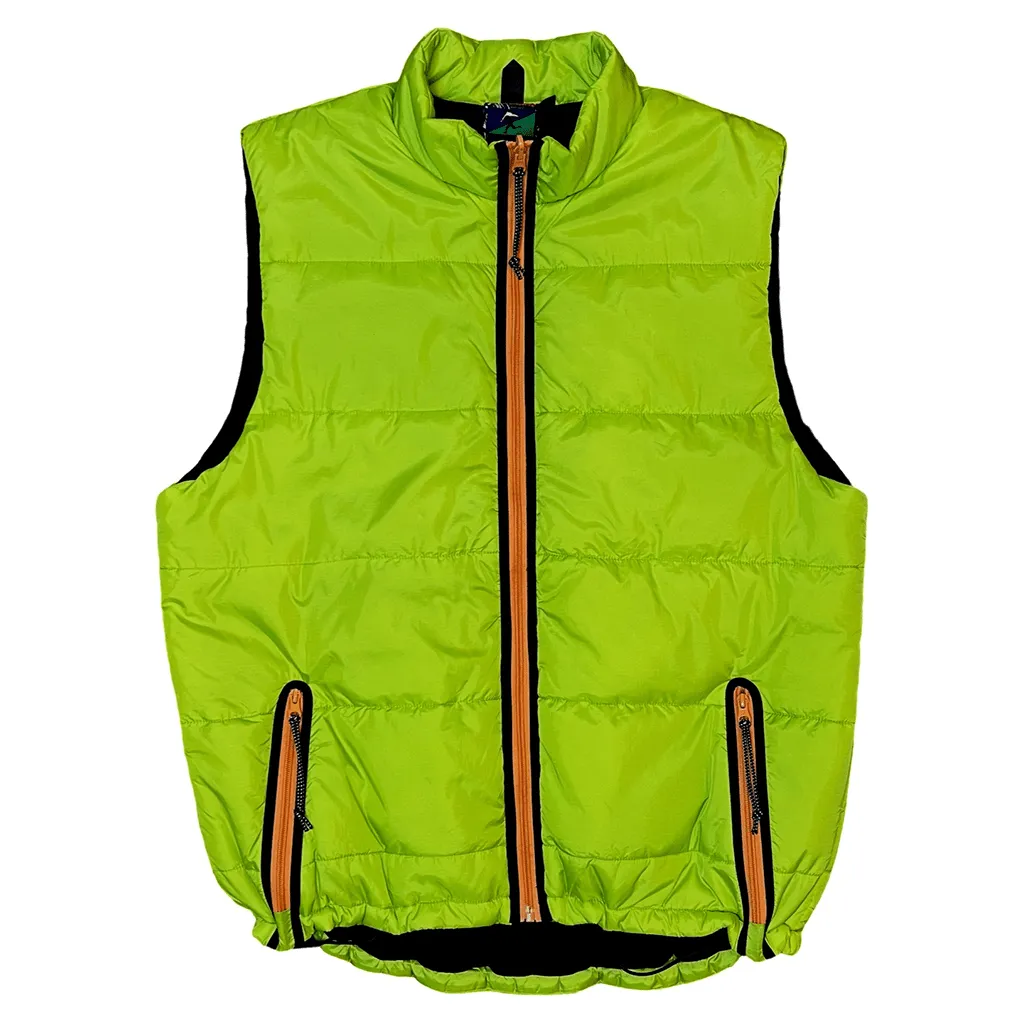 Battle puffy vest - Frog green