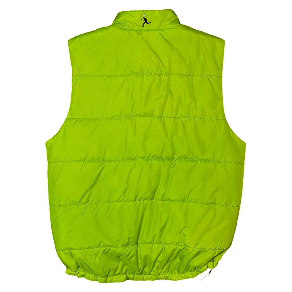 Battle puffy vest - Frog green