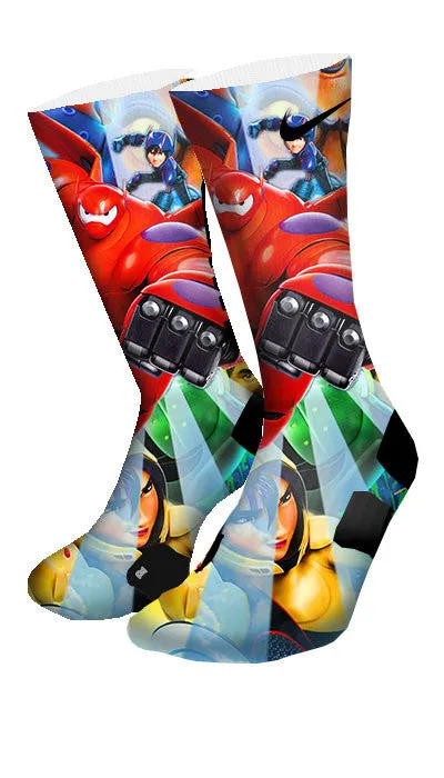 Big Hero 6 Custom Elite Socks