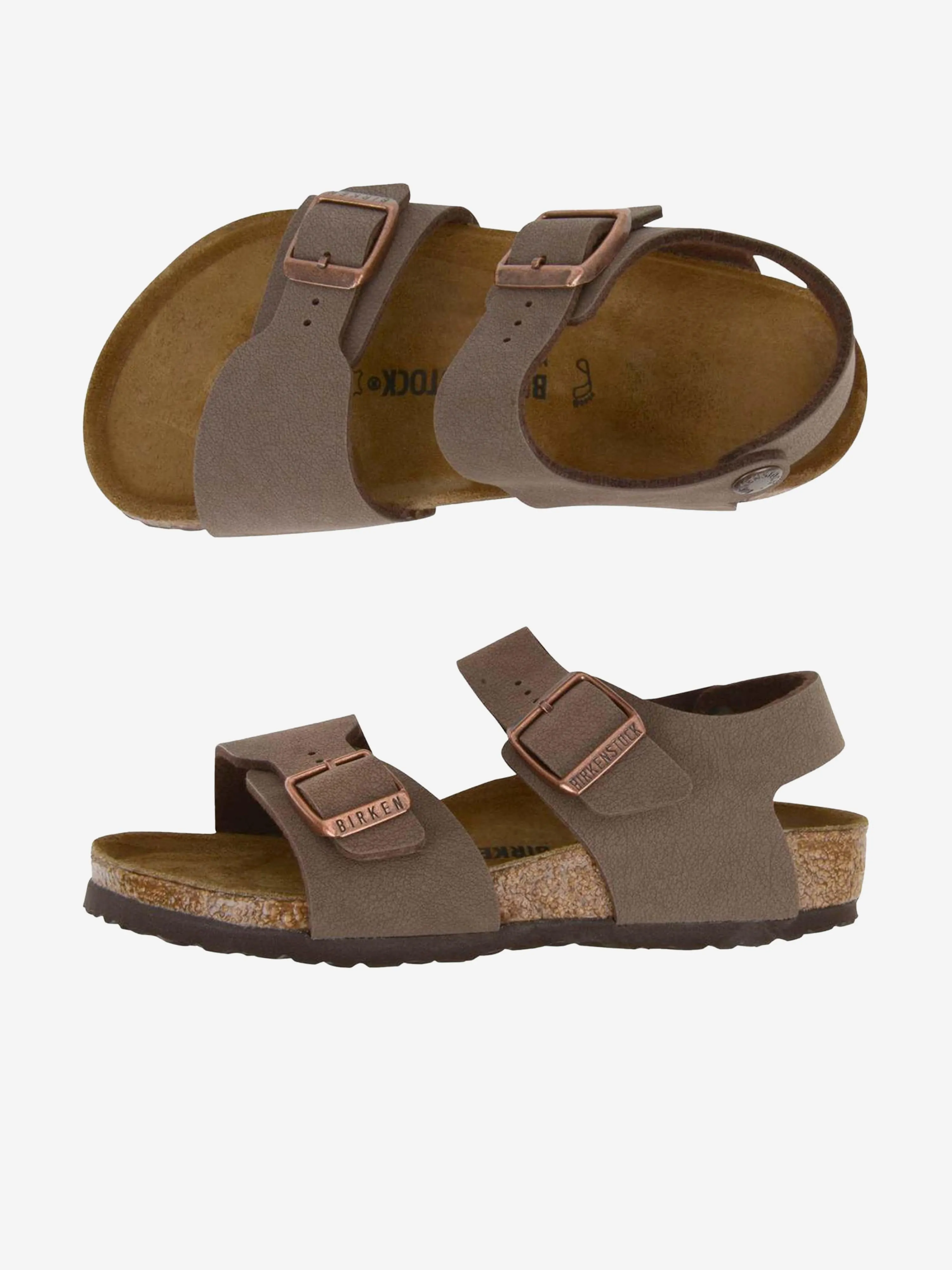 Birkenstock Mocha New York Kids Sandals