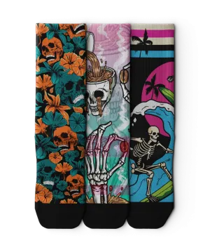 Bones Crew Socks 3-Pack