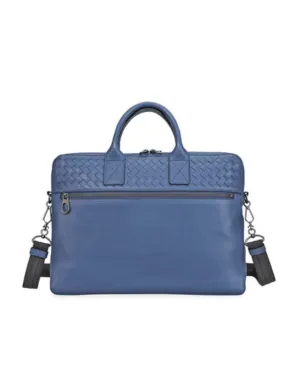 Bottega Veneta Intrecciato Leather Briefcase