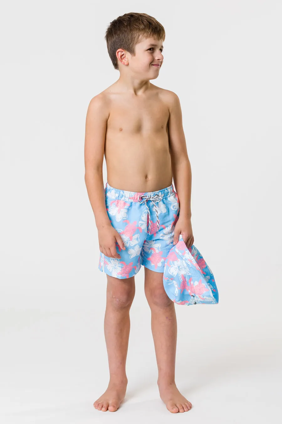 Boys Swim Snapper Rock Turtle Tide Volley Board Shorts