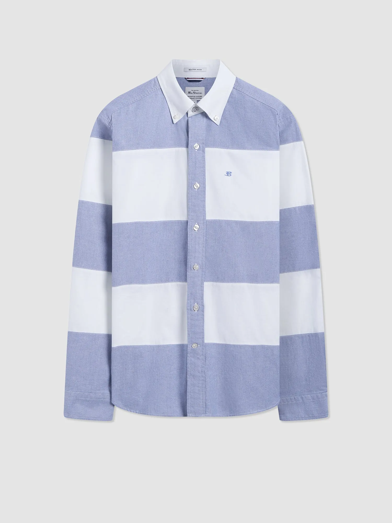 Brighton Oxford Organic Garment Dye Rugby Shirt