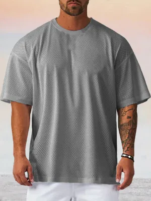 Casual Breathable Mesh T-shirt