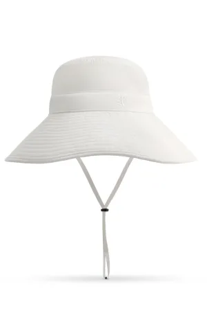 Cyd Travel Beach Hat | White