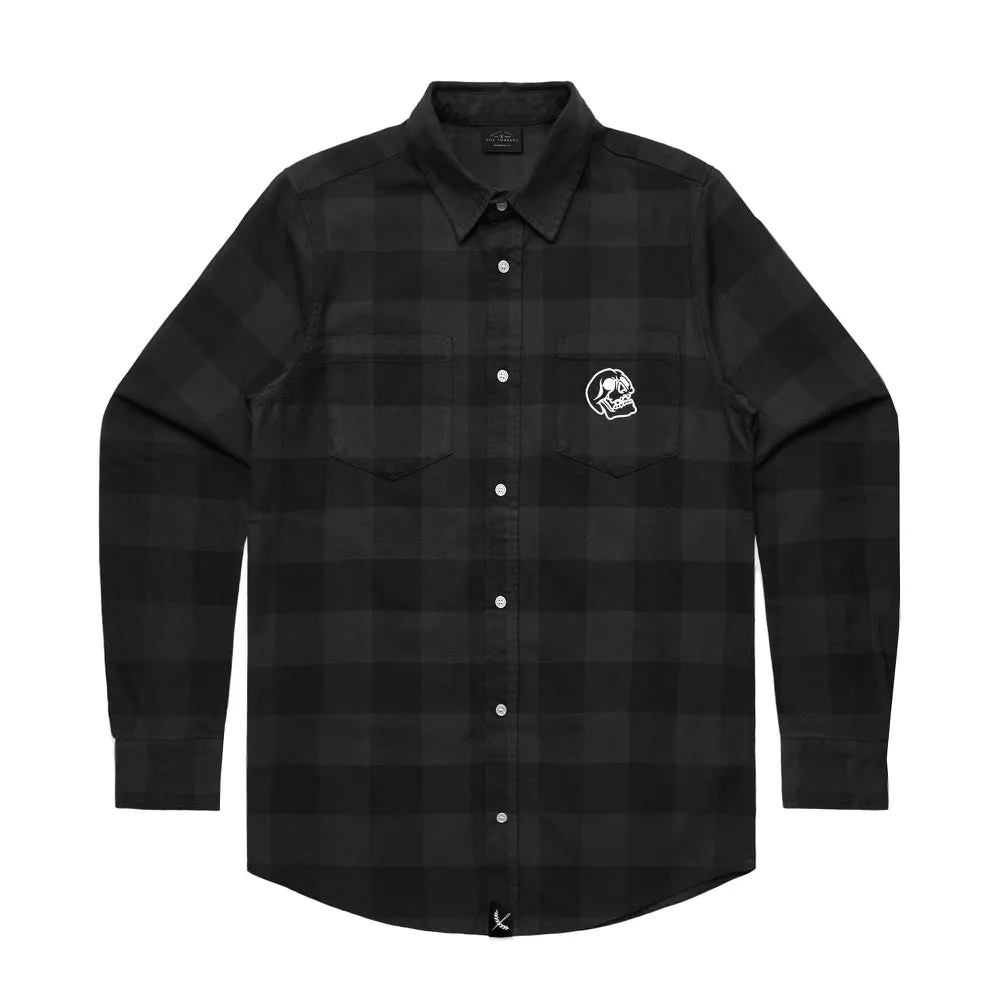 Death Threads Iron Button Up - Black