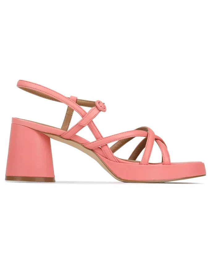 Doriano Heels Shell Pink Leather