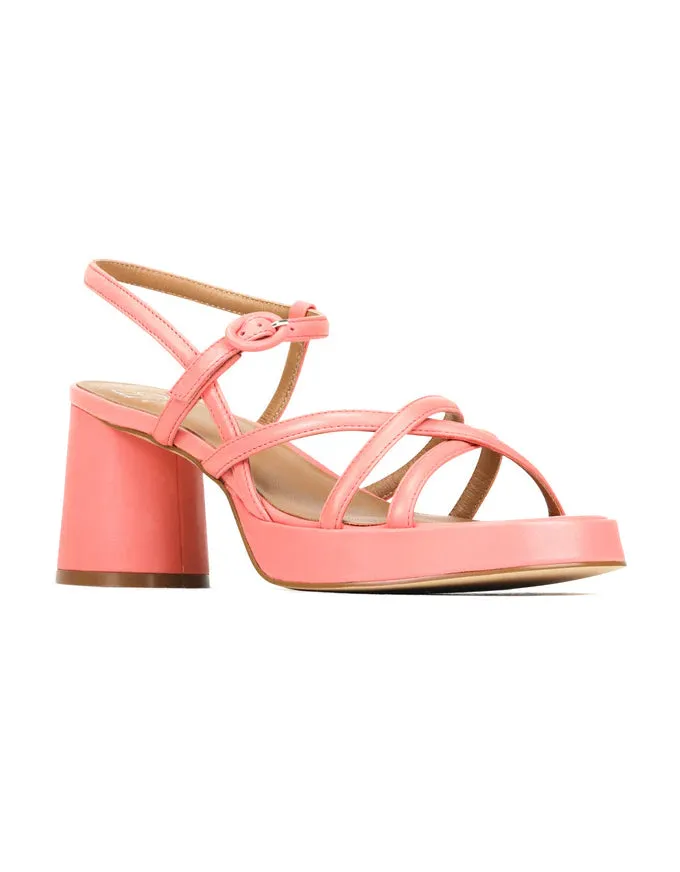 Doriano Heels Shell Pink Leather