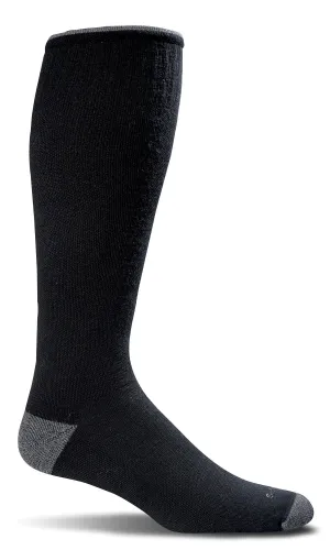 Elevation Firm Graduated Compression Socks in Black