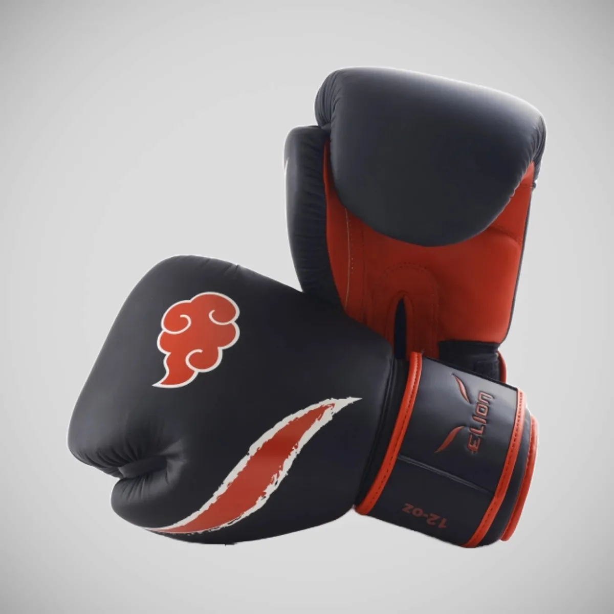 Elion x Naruto Extravagant Akatsuki Boxing Gloves Black/Red