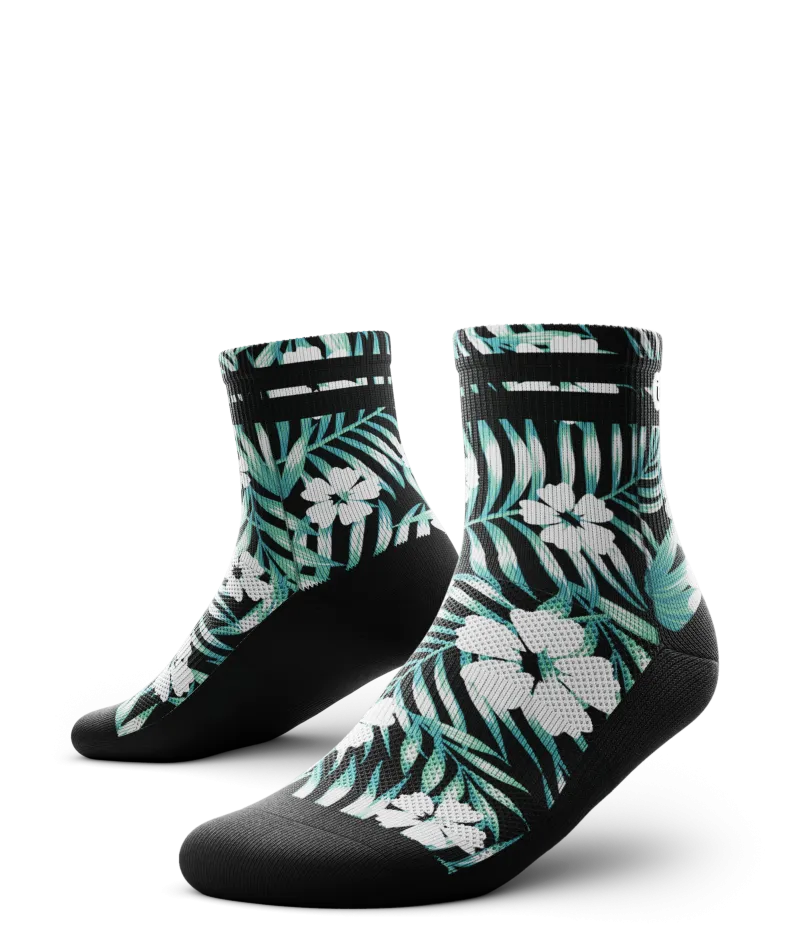 Evergreen Quarter Socks