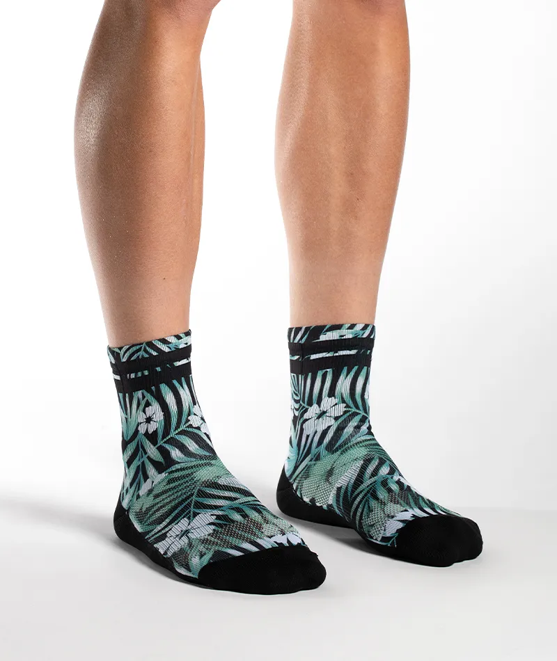 Evergreen Quarter Socks