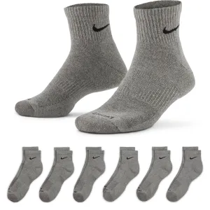 Everyday Plus Cushioned Quarter Socks (6 Pairs)