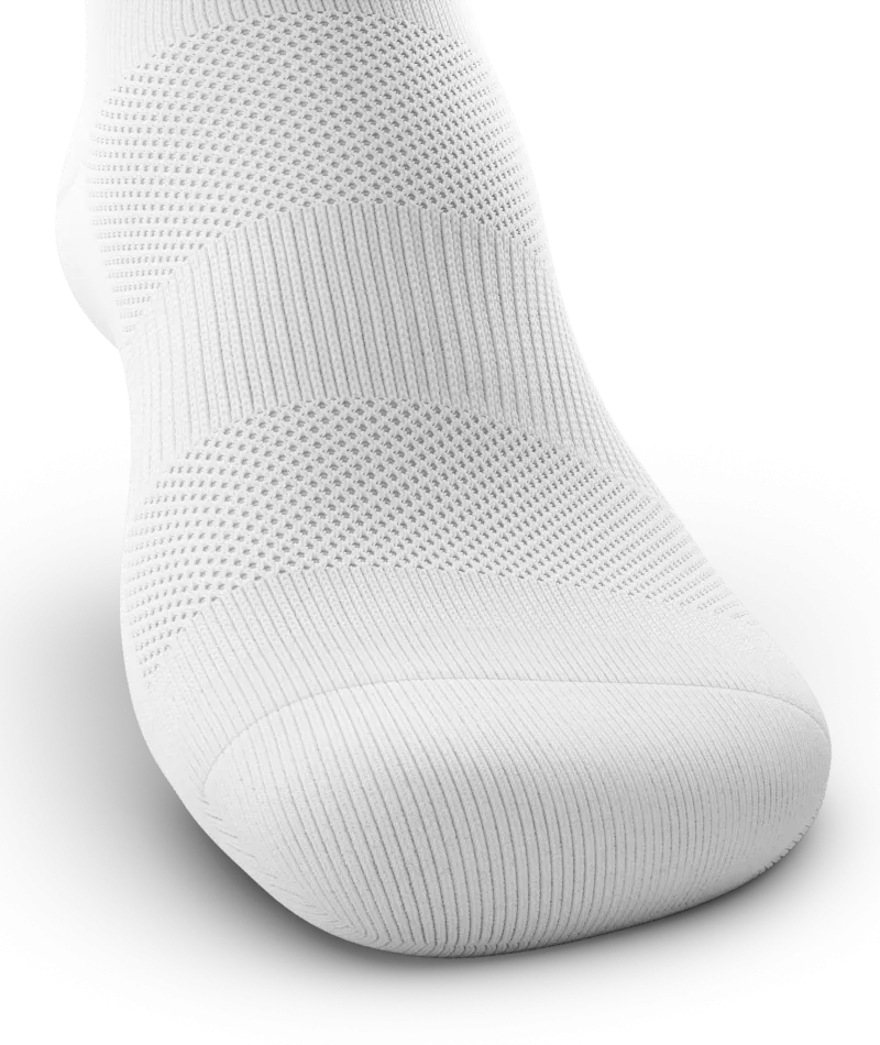 Flagship Quarter Socks White 3-Pack