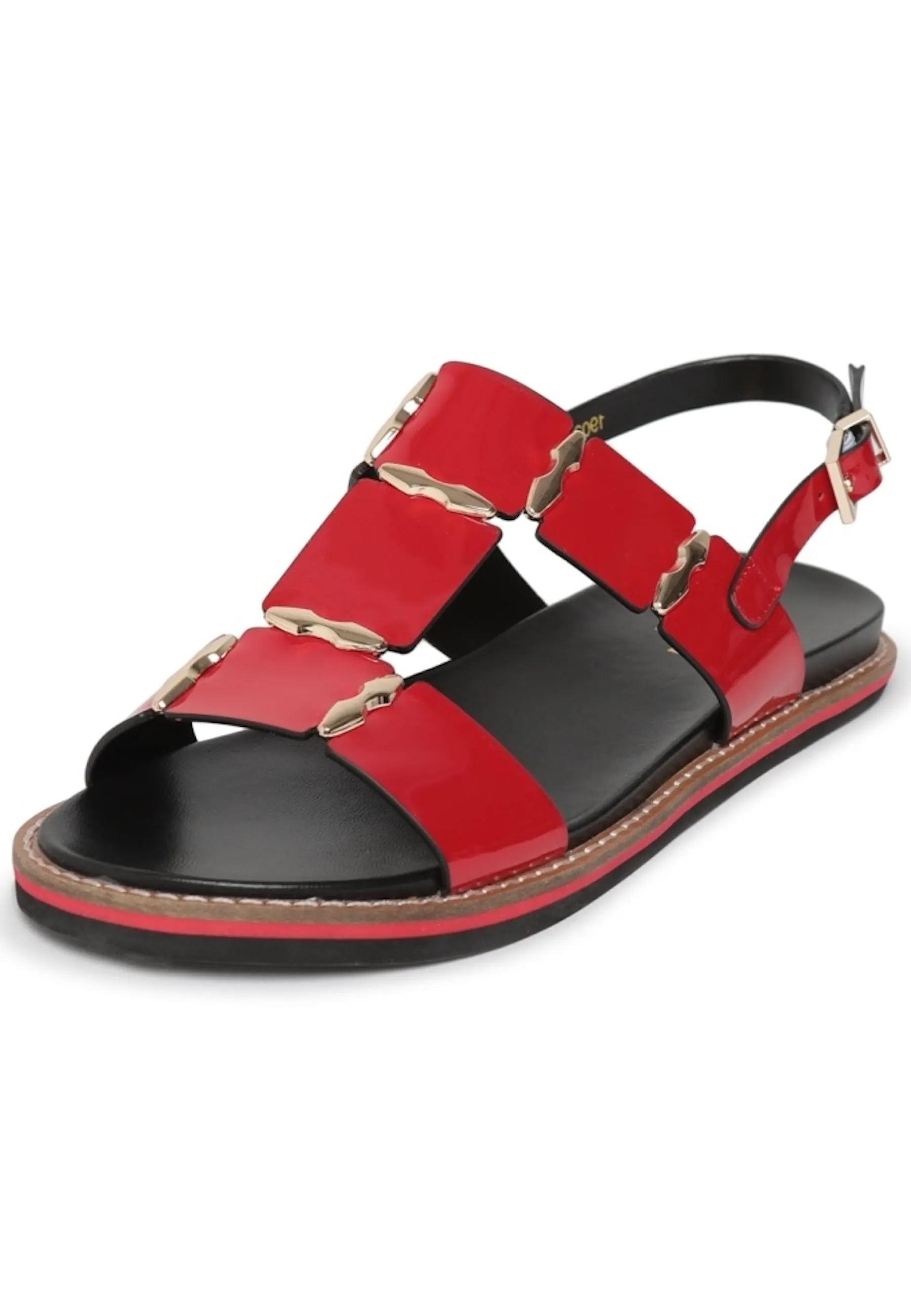 Flat Sole Leather Urban Sandals