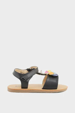 Girls Casual Sandal GQ1001-Black