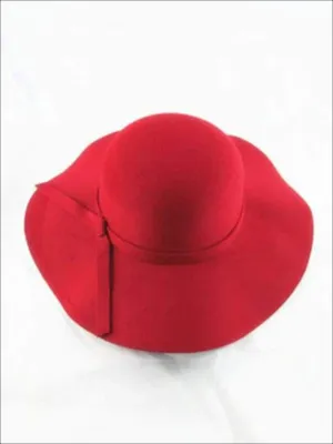 Girls Red Floppy Hat