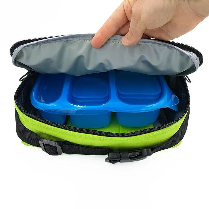 Goodbyn Machine Washable Insulated Lunch Bag - Green