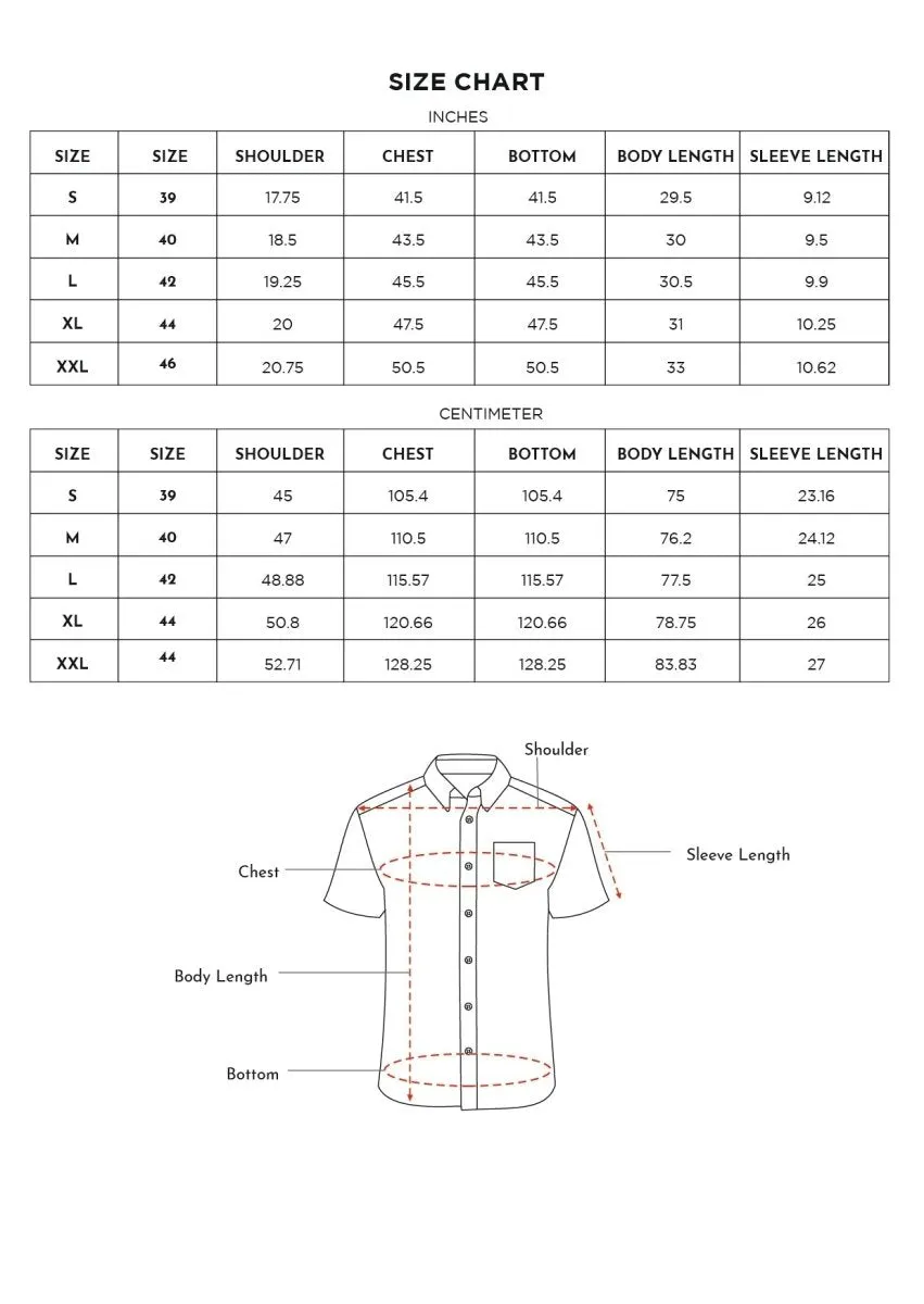 Half-sleeve Cotton Shirt - Regalia