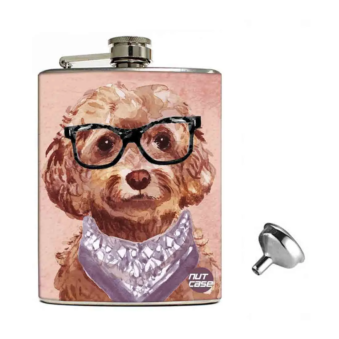 Hip Flask Gift Box -Cutie Paws