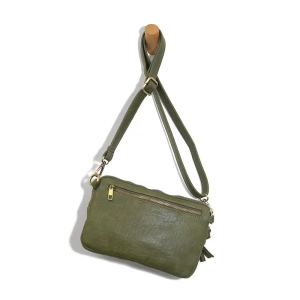 Kendra Cargo Pocket Sling / Crossbody Bag - L8185-03  -  Women  MOSS