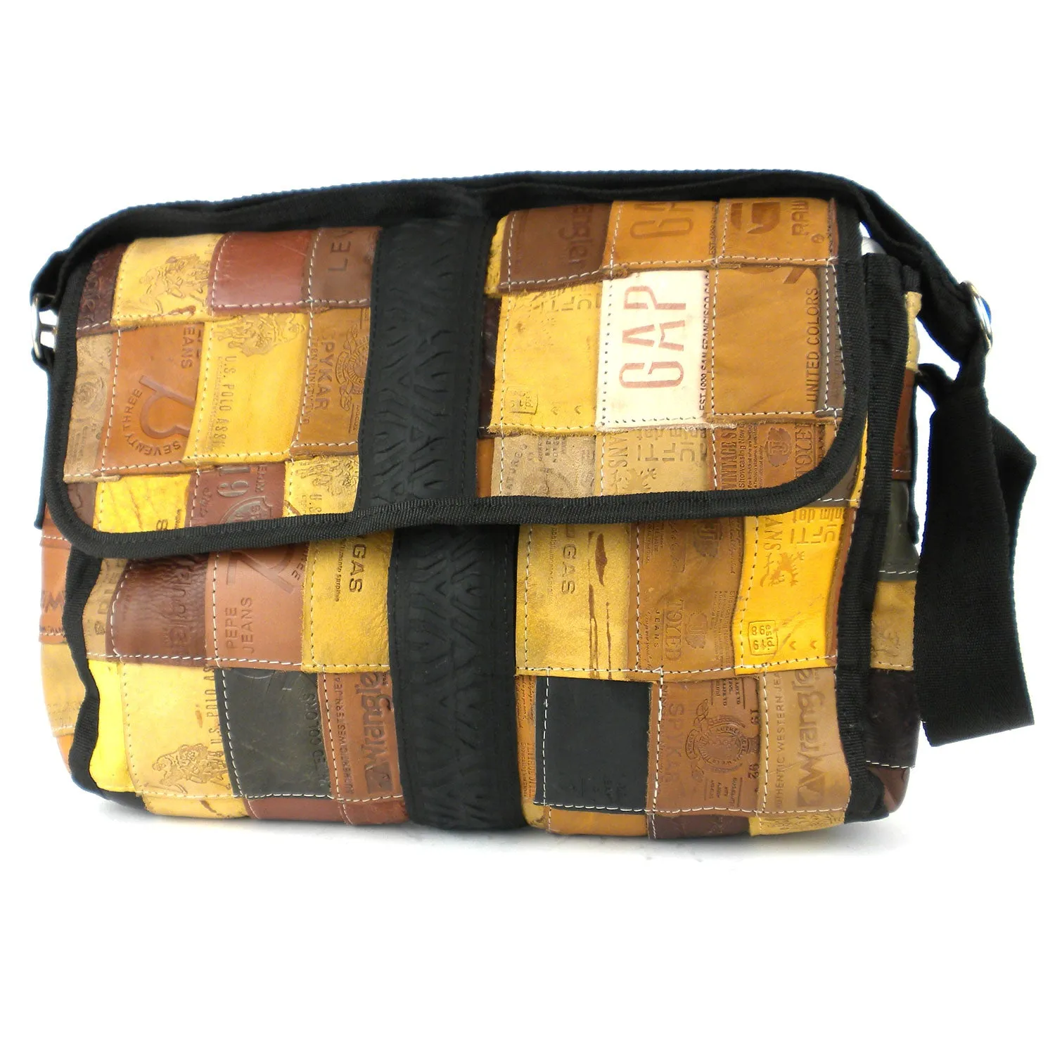 Leather Label Butler Bag with Tire Conserve