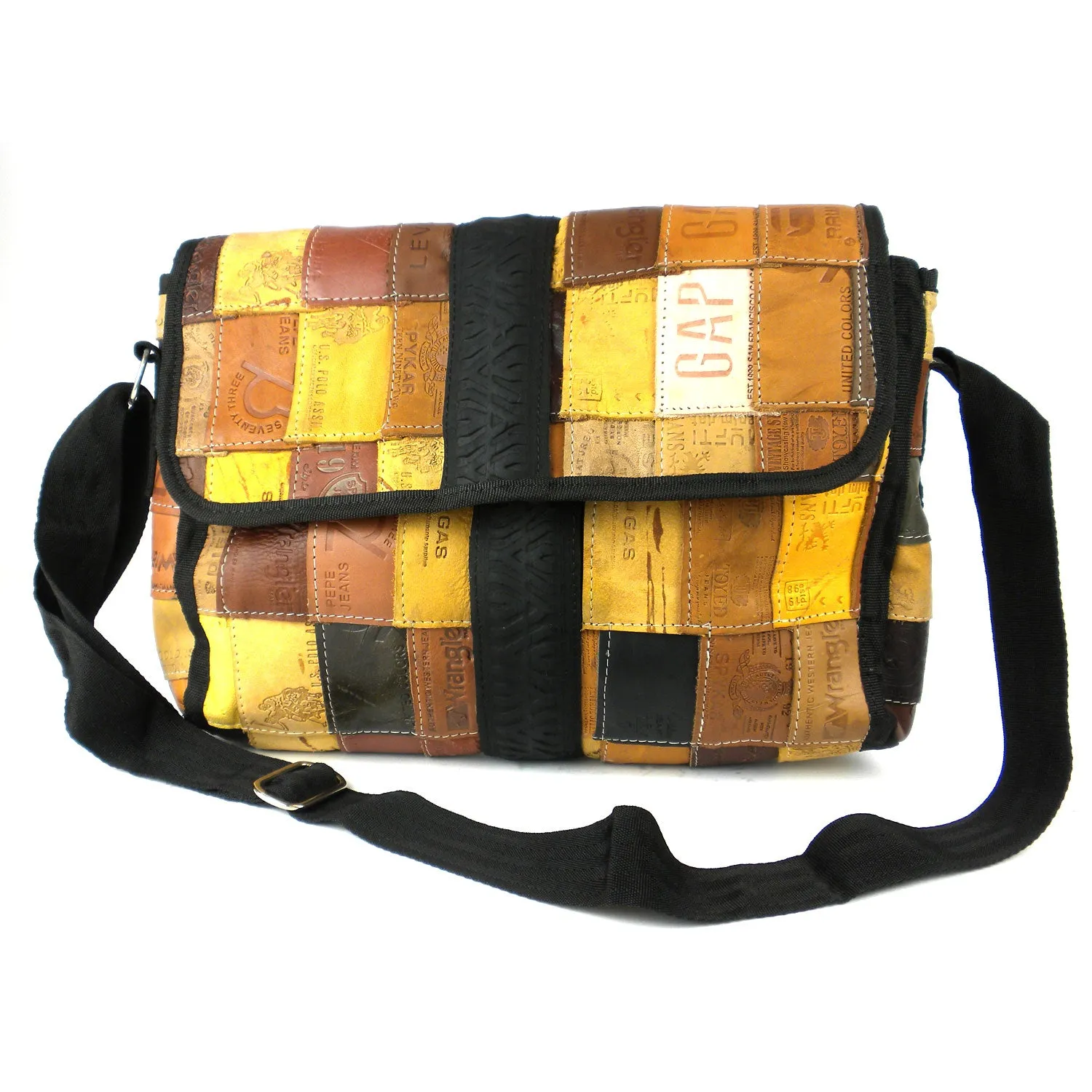 Leather Label Butler Bag with Tire Conserve