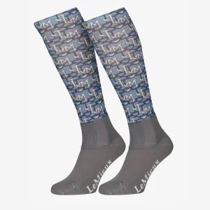 Lemieux Adult Lm Footsie Socks - Blue