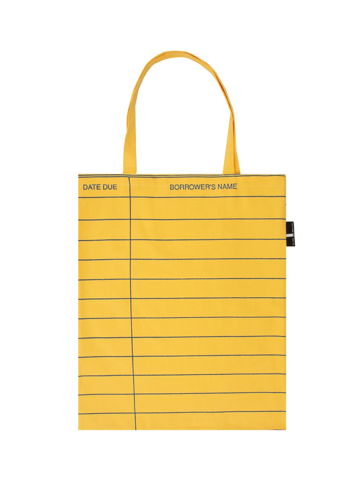 Library Card: Yellow tote bag