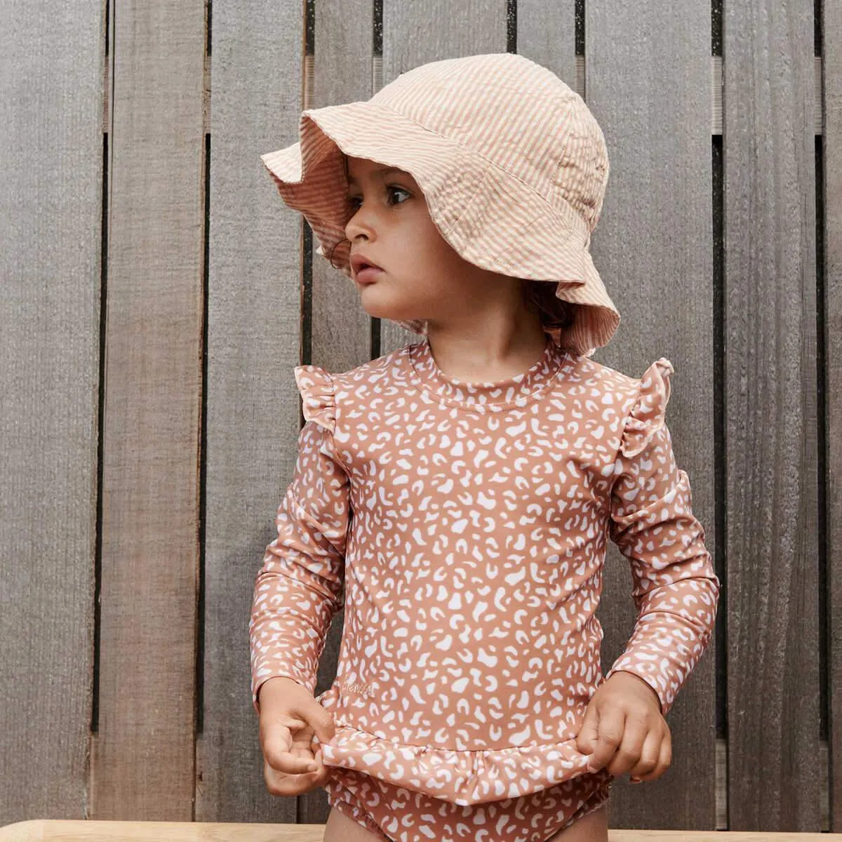 Liewood, Amelia Kids Sunhat Coral Creme de la Creme