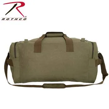 Long Journey Canvas Travel Bag - Olive Drab