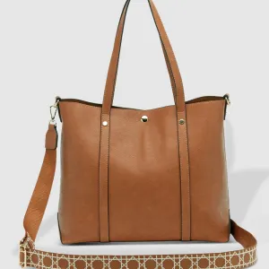 Louenhide - Nevada Ezra Strap Tote bag - Tan