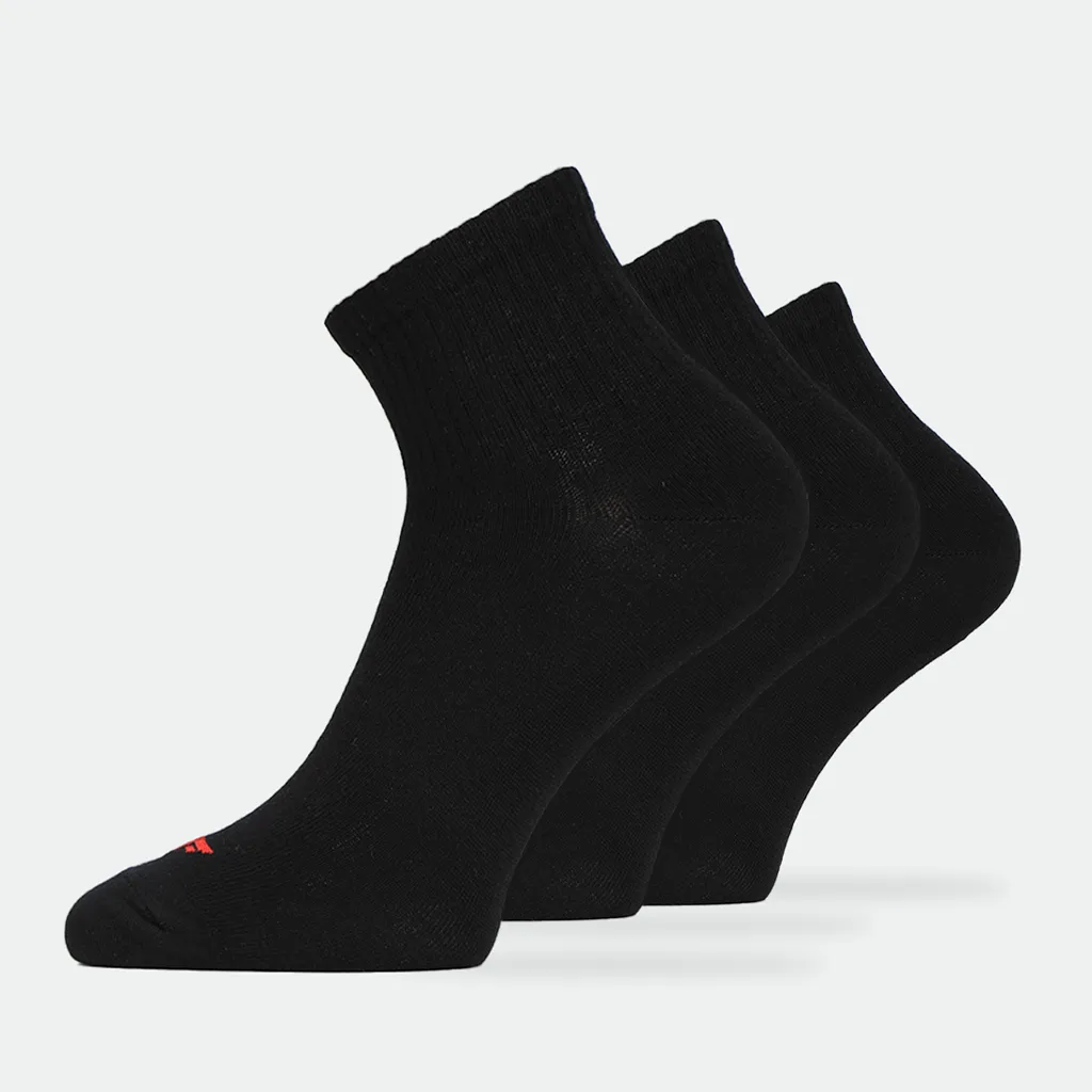 MEN-SMOOTHY-SOCKS(BLACK) 3 PAIRS