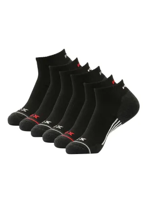 Men's 6-Pack Quarter Crew Socks