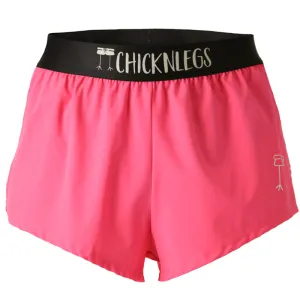 Men's Neon Pink 2" Split Shorts