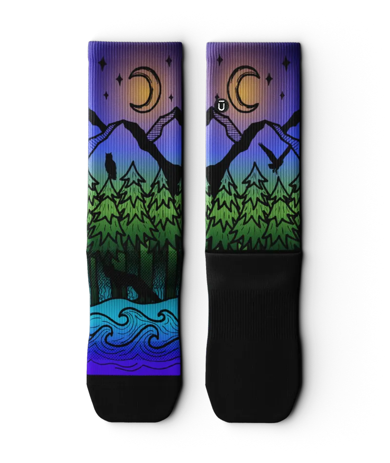 Night Time Bliss Crew Socks