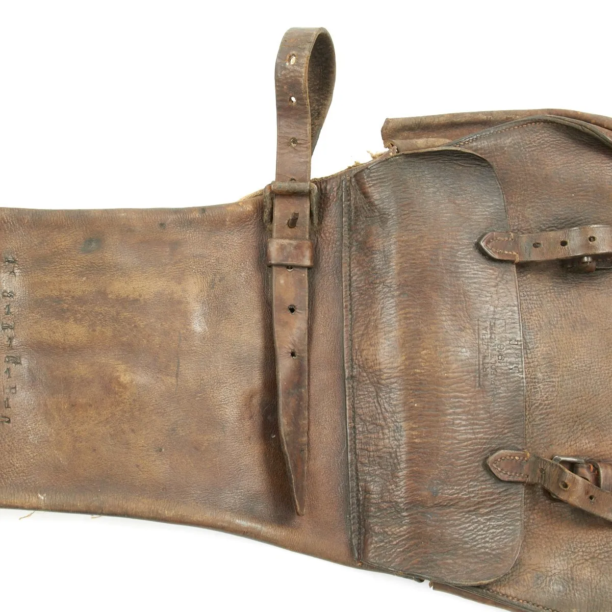 Original U.S. WWI McClellan M1904 Officer Saddle Bags