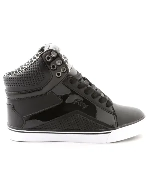 Pastry Pop Tart Grid Hip Hop Dance Sneakers - Womens/Mens - Black/White