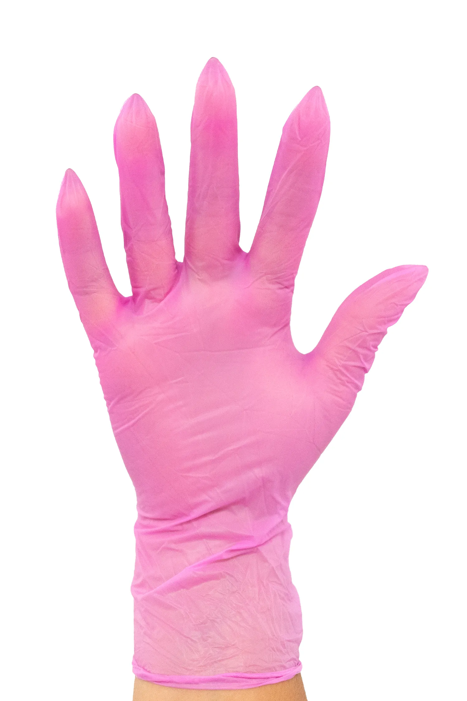 Pink Vinyl Disposable Gloves