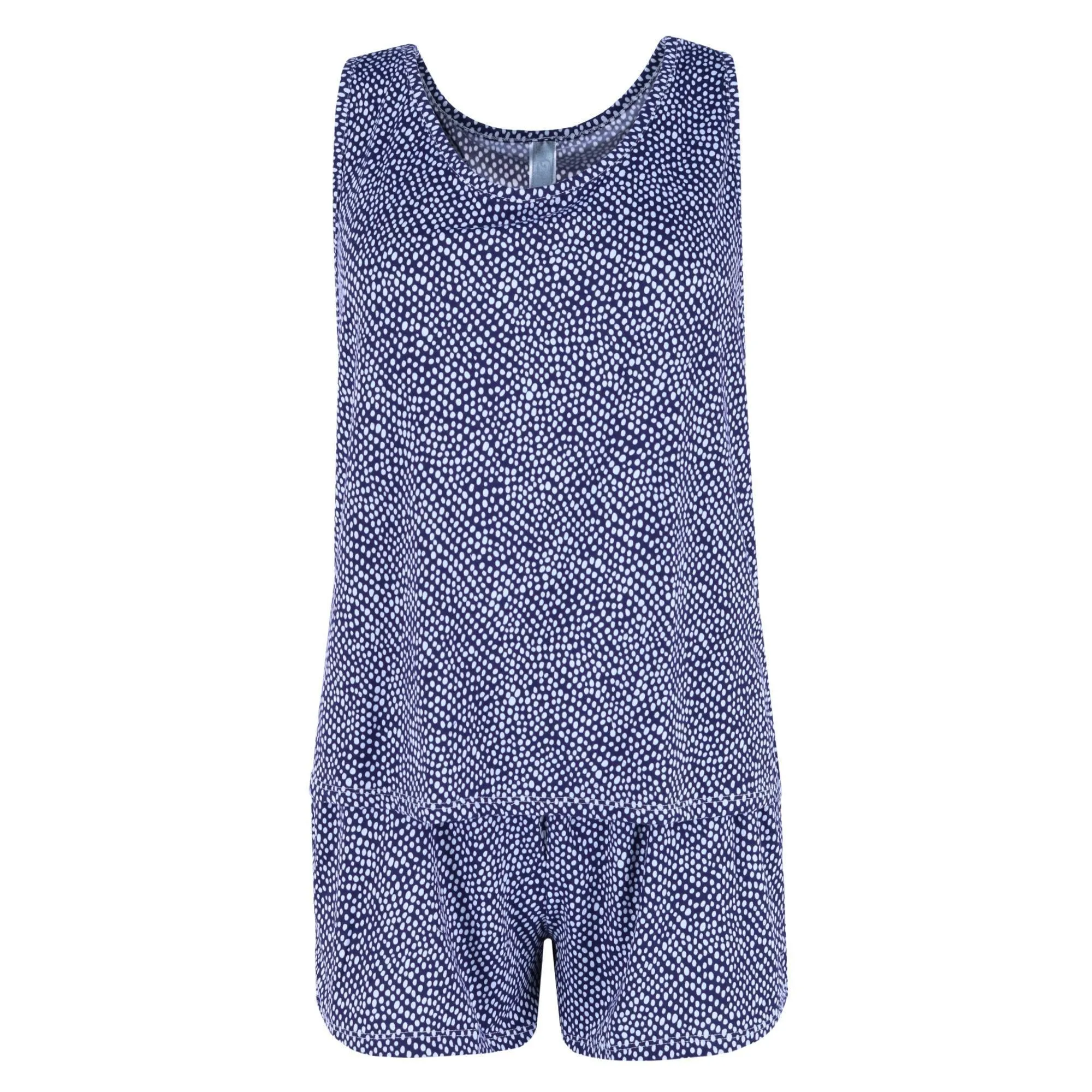 PJ Couture Women's Tank Top and Shorts with Robe Sleep Set