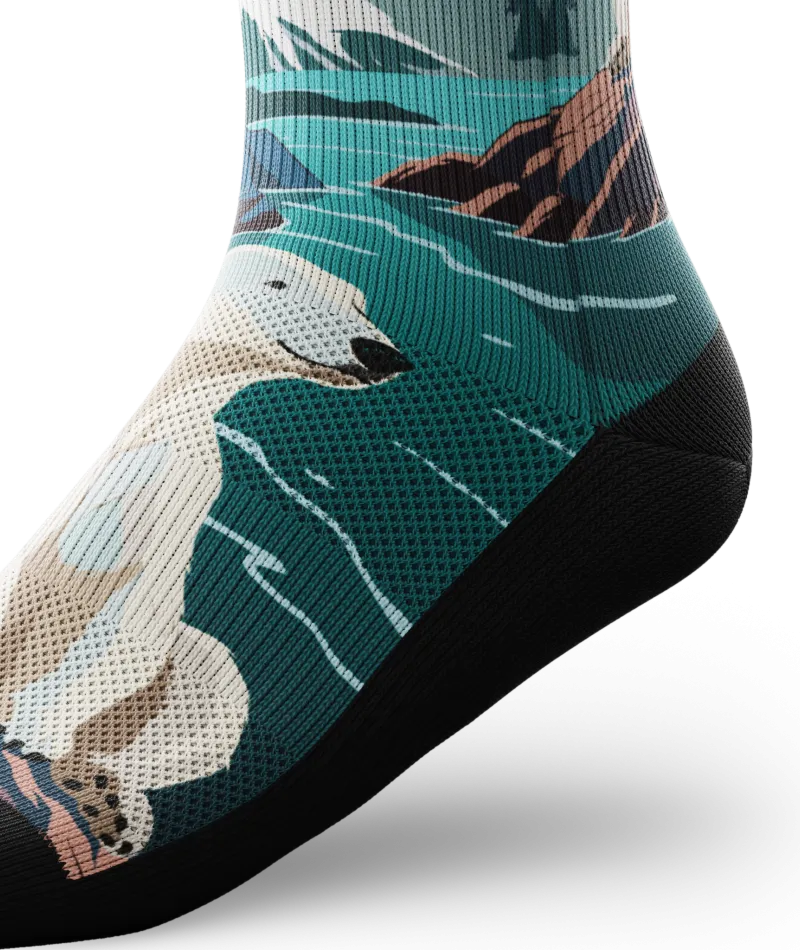 Polar Bear Crew Socks