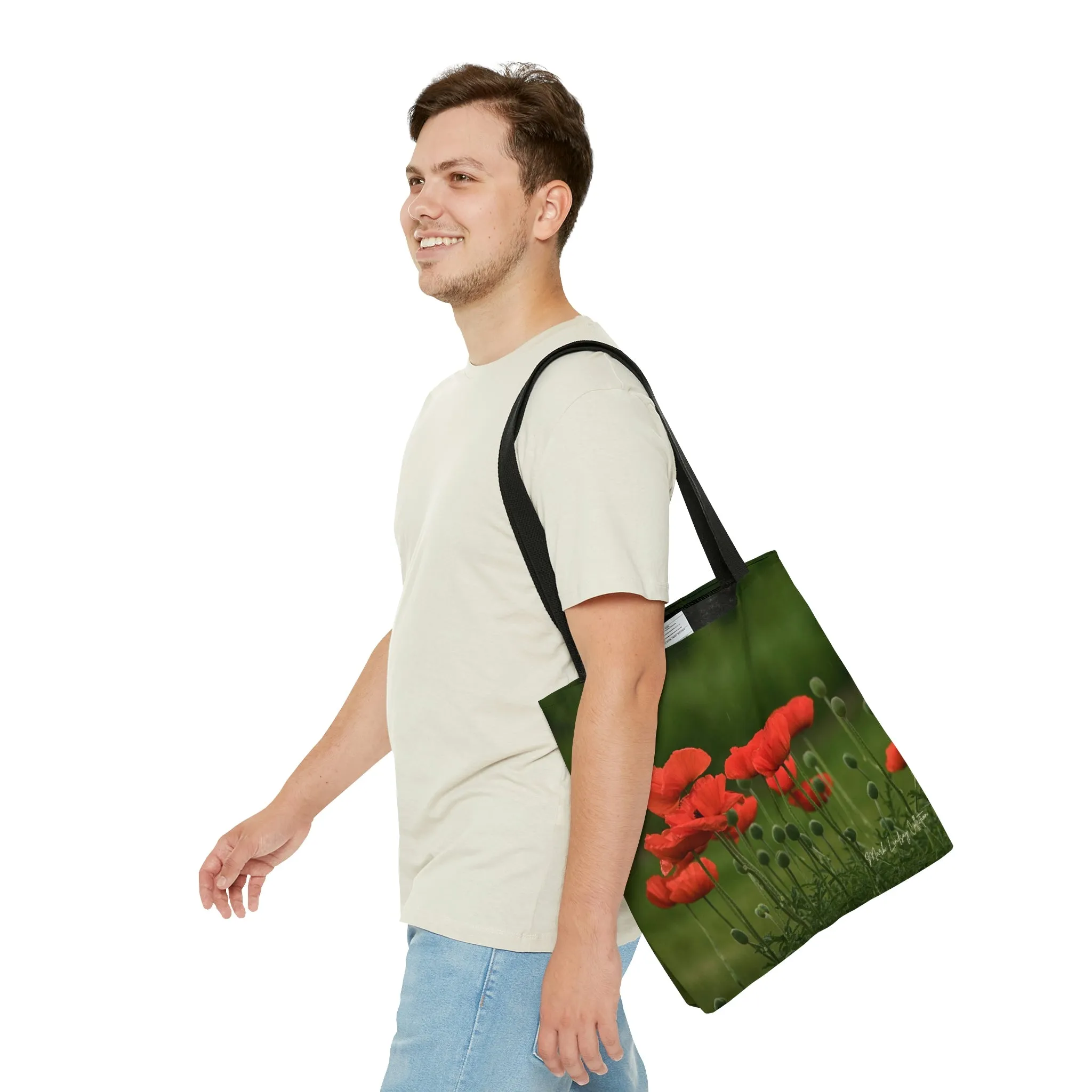 Poppy Legion Art Tote