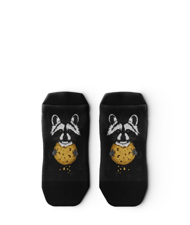 Rad Raccoon Ankle Socks