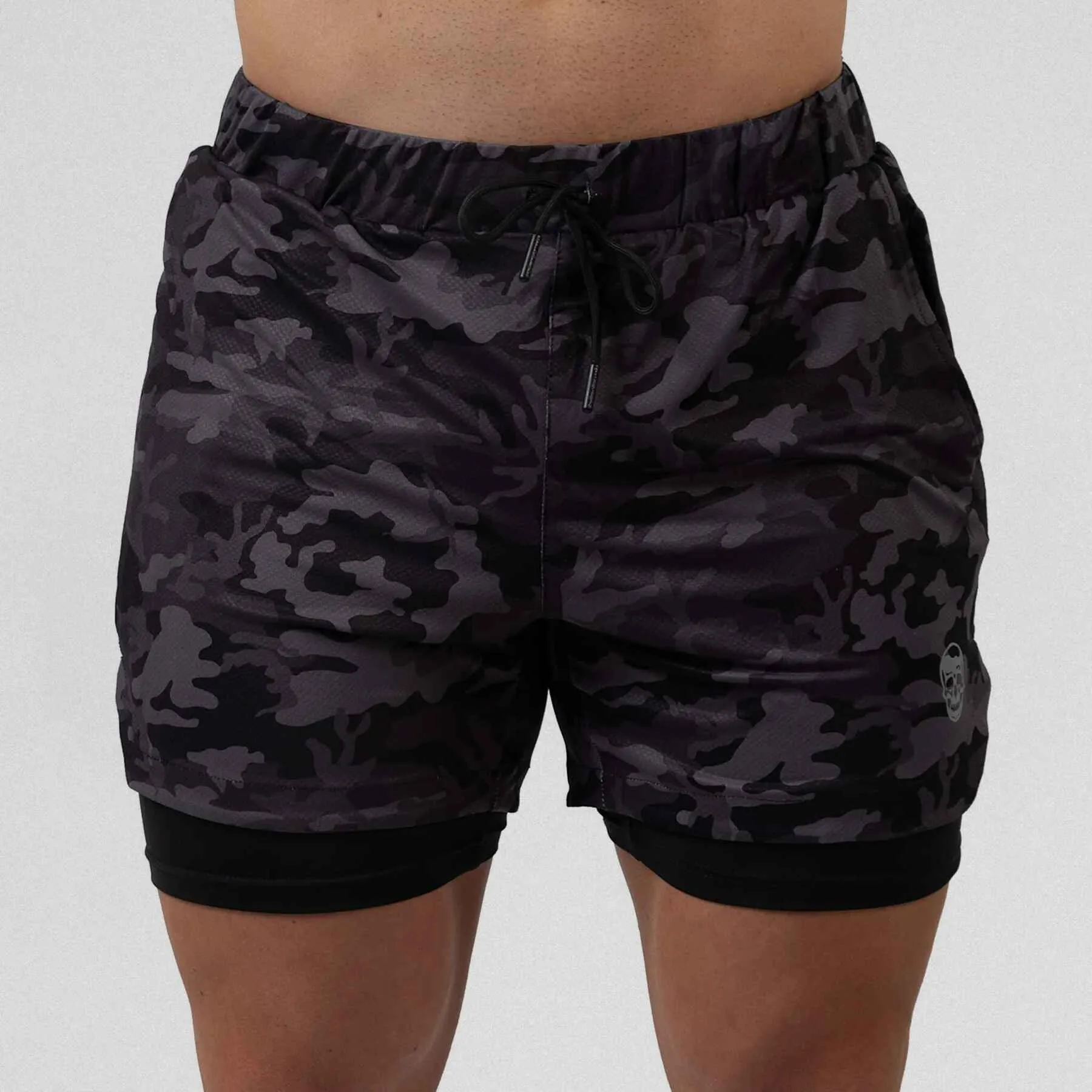 React Training Shorts - Midnight Camo