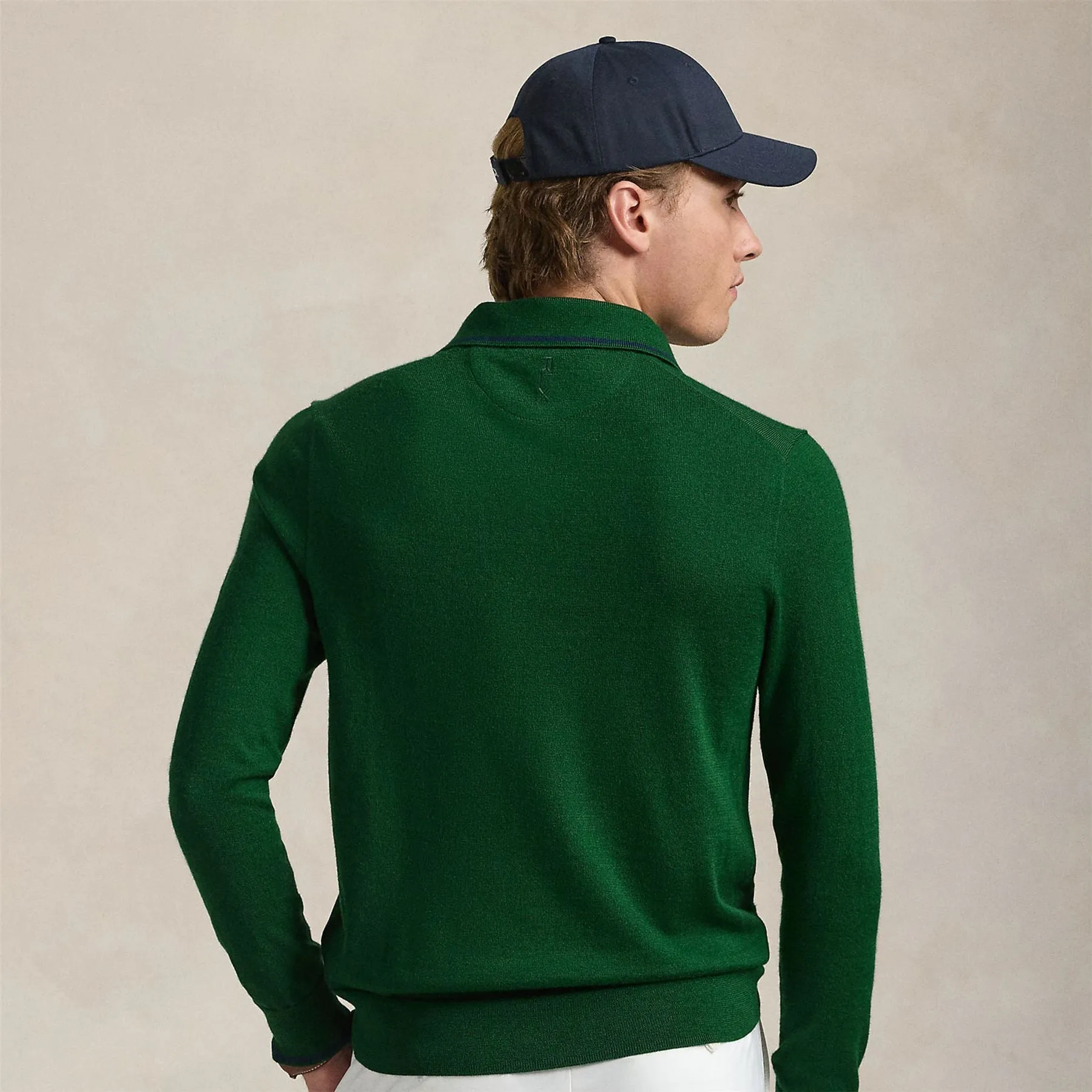 RLX Merino Coolmax LS Polo New Forest - AW24