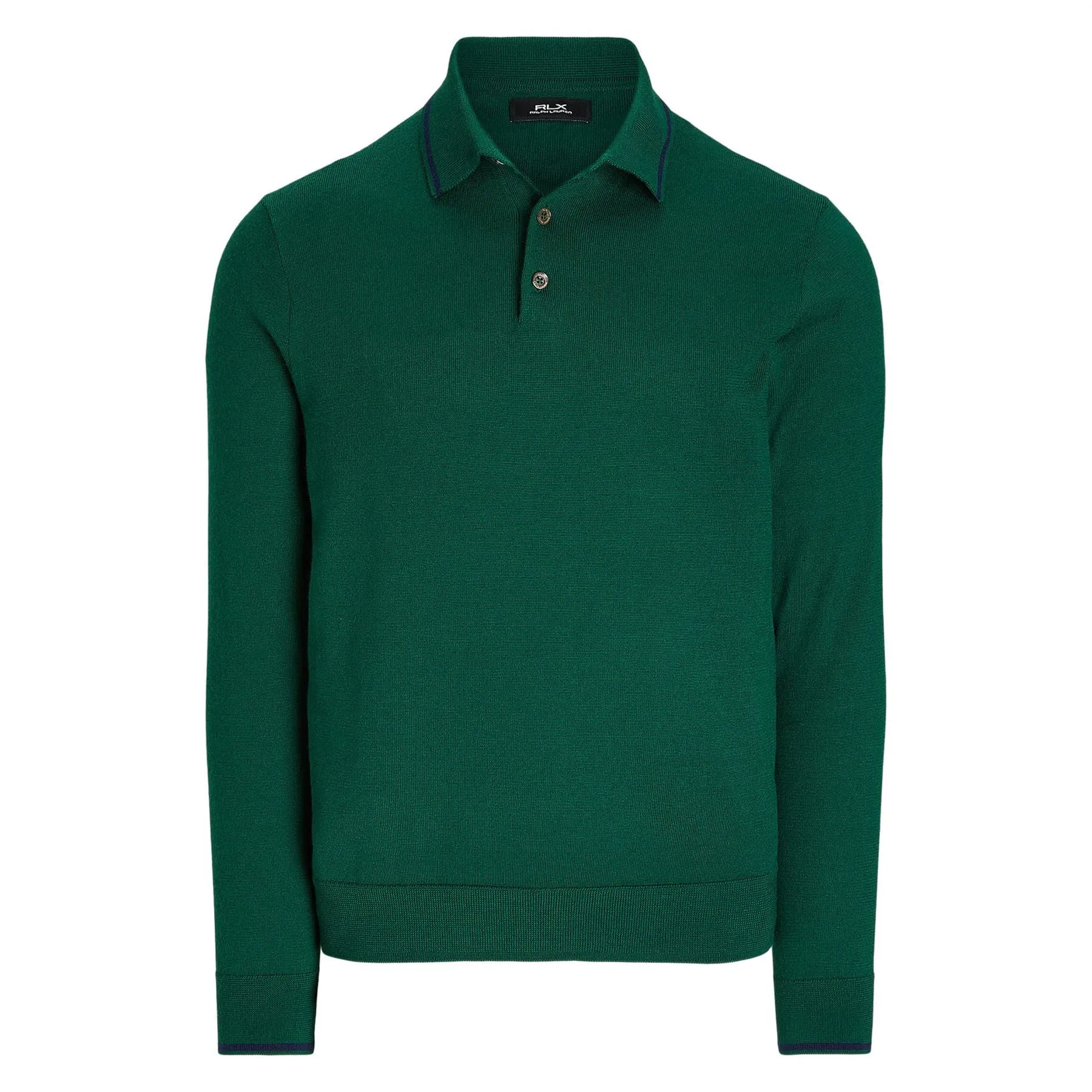 RLX Merino Coolmax LS Polo New Forest - AW24